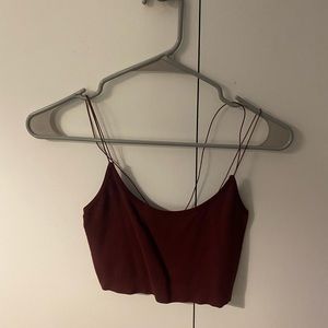 Maroon urban outfitters out from under tank top size small